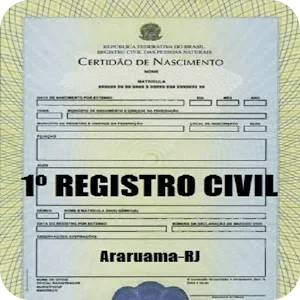 1º REGISTRO CIVIL de ARARUAMA