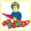 Kids Paint Fireman