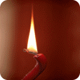 Curvy Candle Live Wallpaper