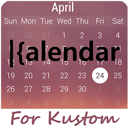 Kustom日历插件:kCalendar for Kustom