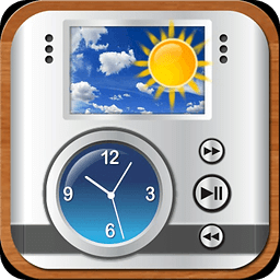 Super Weather Clock Alarm Time