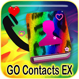 GO Contacts Ex Leopard Theme