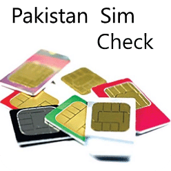 Pakistan Sim Check