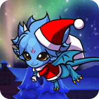 Baby Dragon Santa