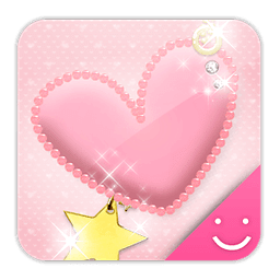 pink heart Theme