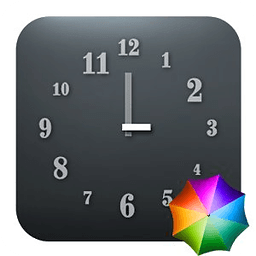 Just Font - Clock Widget