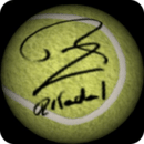 Nadal 3D Tennis Ball Wallpaper