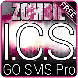 Pink Zombie GO SMS