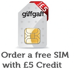 GiffGaff UNLIMITED FREE sims