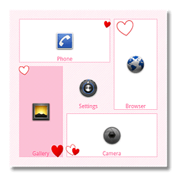 Heart theme for SquareHome
