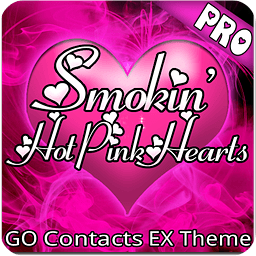 Smokin HOT PINK GO Contacts EX