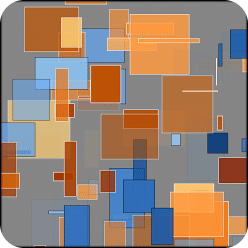 Colorful 3D Rectangles Free