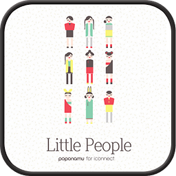 LittlePeople go launcher theme