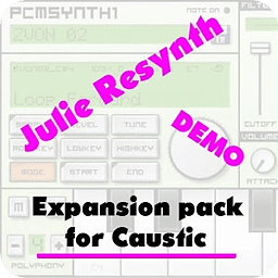 Julie Resynth demo for Caustic