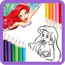 Mermaids Coloring,Painting