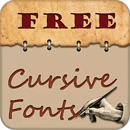 Cursive Fonts for Flipfont