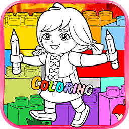 Dora The Lego Coloring