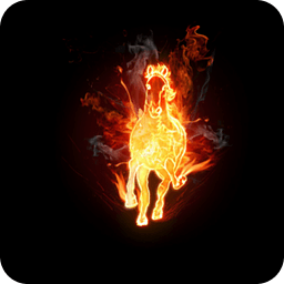 Fire Horse 3D Live Wallpaper