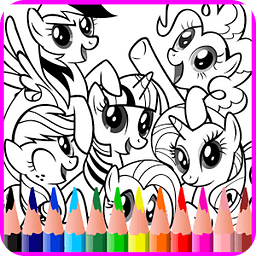 Little Princess Pony Coloring