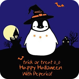 Pepe-halloween Go sms theme!