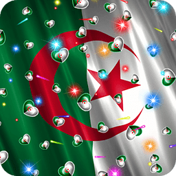 Algeria Flag Heart
