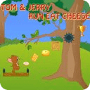 Tom And Jerry Run Eat Cheese