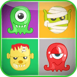 Monster Matching Game for Kids