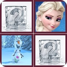 Frozen Memory Card Game