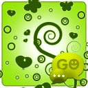 GO SMS Pro Pastel Green Theme
