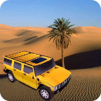 Jeep On Sand