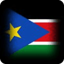 3D South Sudan Cube Flag LWP