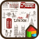 Hi London dodol launcher theme