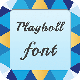 Playball font