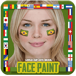 Face Painting - Brazil 2014