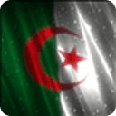 Algeria Flag Raindrop