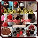 Make Balloon Chocolate Bowls