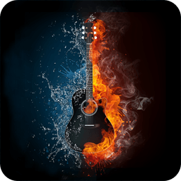 Magic Effect : Ice Fire Guitar