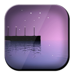 Sea Purple Live Wallpaper