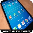 Instalar whatsap en tablet