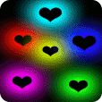 Heart Colors Live Wallpaper