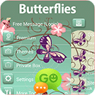 GO短信加强版的蝴蝶