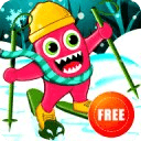 Monster Ski : Winter Skiing