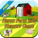 Happy Farm Kids Memory Game