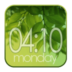 Galaxy S4 Clock Widget