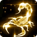 Gold Scorpion Live Wallp