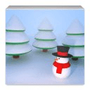 Snowman Gyro3D Live Wallpaper
