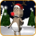 Singing Christmas Reindeer