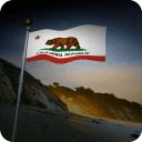 California Flag Live Wallpaper