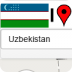 Uzbekistan Mapa