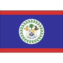 Belize 4D Flag